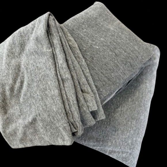 Room Essentials Jersey Knit Full Sheet Set Heather Gray - Picture 3 of 3